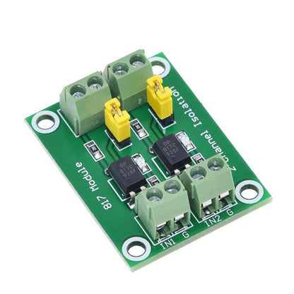 1pcs PC817 Optocoupler Isolation Board Voltage Converter Adapter Module 3.6-30V Driver Photoelectric Isolated Module