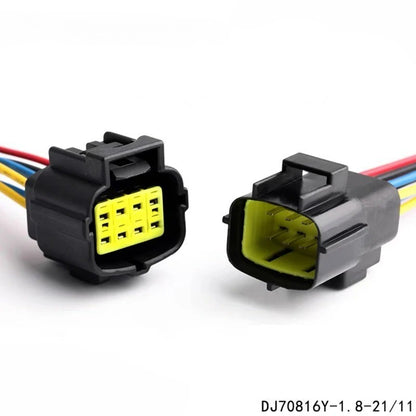 1/2/3/4/6/8/10/12/16Pin Denso Car Sealed Truck Socket Oxygen Sensor Plug Waterproof Electrical Connector Wire Harness With Cable