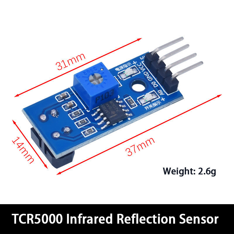 Infrared IR Line Tracing Obstacle Avoidance For Sensor Module Infrared IR Proximity Sensor module for Arduino Raspberry Pi