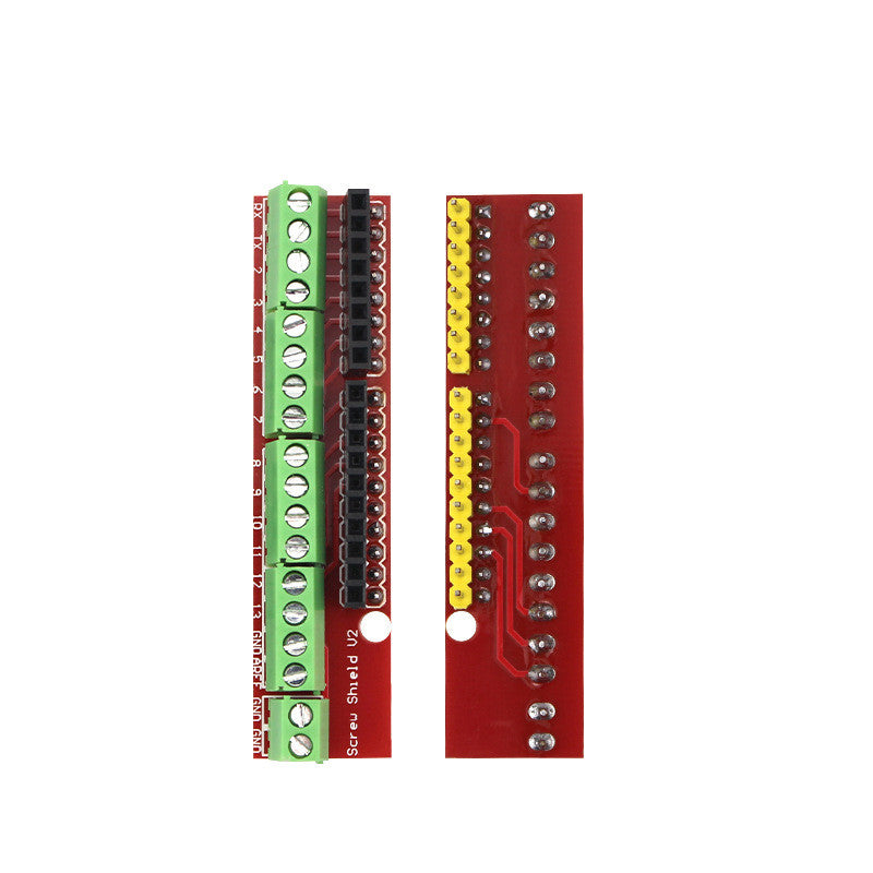 1pcs V2 Screw Shield Study Terminal Expansion Board (double Support) For Arduino UNO R3