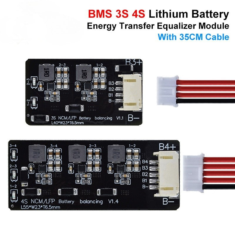 3S 4S Active Balancer Board 1.2A Lifepo4 Li-ion Energy Transfer Equalizer NEW 2025 High for Reliable Electronic Component, Precision, Stable Performance