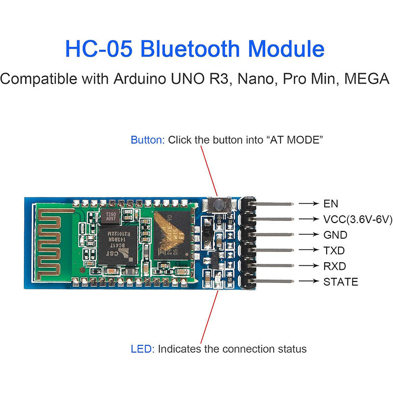 Bluetooth Hc-05 Hc 05 Hc-06 06 Transceiver Rf Wireless Slave Module Rs232 / TTL Compatible board &Original board
