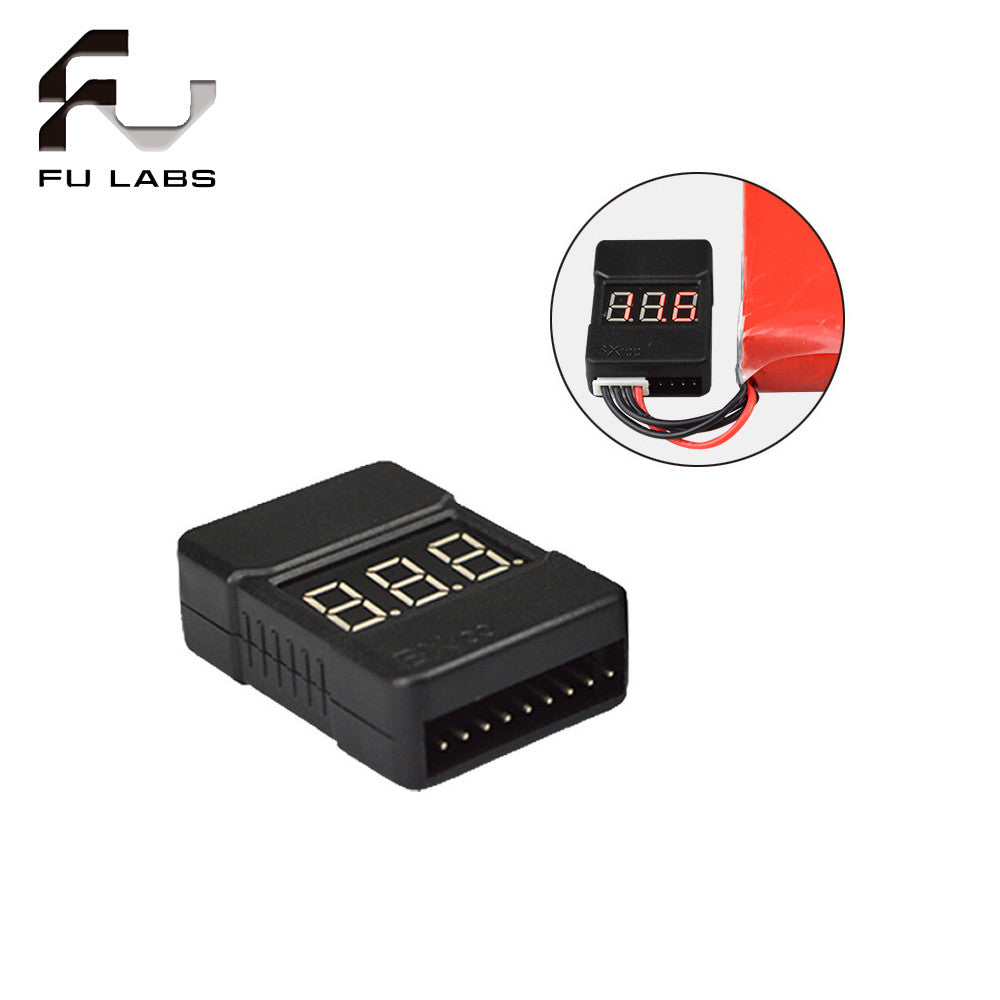 Fulabs HotRc BX100 Lipo Battery Voltage Tester with Dual Speakers