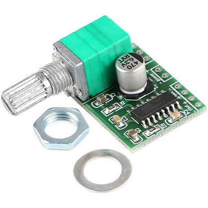 Mini PAM8403 5V Power Audio Amplifier Board 2 Channel 2 * 3W Volume Control / USB Power