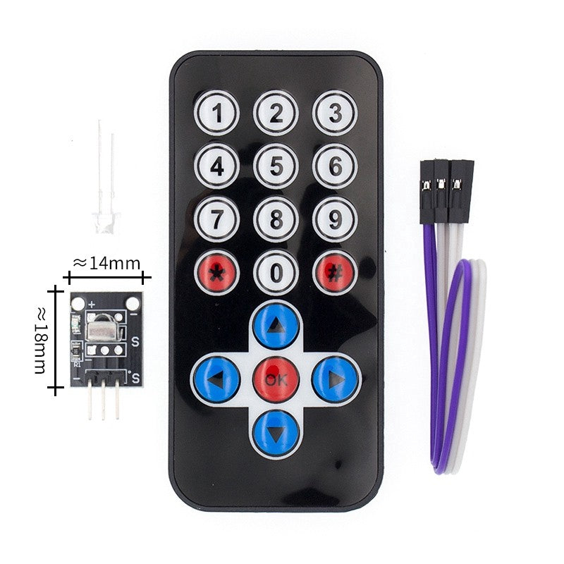 Fulabs IR Wireless Remote Control Module Kits DIY Kit HX1838 For Raspberry Pi arduino