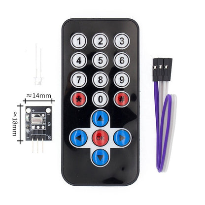 Fulabs IR Wireless Remote Control Module Kits DIY Kit HX1838 For Raspberry Pi arduino