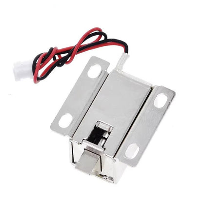 Solenoid Lock 12V DC Practical Safety Electromagnetic Solenoid Lock for Cabinet Door Drawer