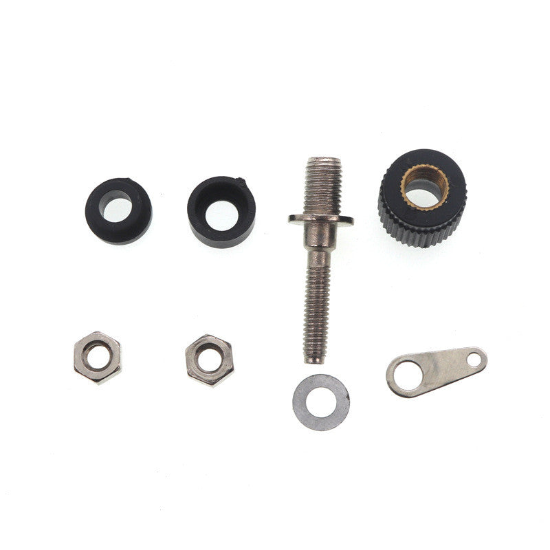 10Pcs JS-910B 4mm Amplifier Terminal Connector Binding Post Banana Plug Jack Mount Black Red