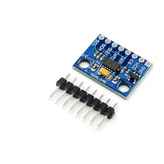 GY-291 digital three-axis acceleration of gravity tilt module IIC / SPI transmiss Unsoldered ADXL345