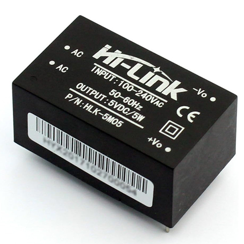 HI-Link AC-DC 220V to 12V Step-down Power Supply HLK-PM01/03/12/24 HLK-5M03/05/12 Mini Power Supply Module Intelligent Household Switch Power