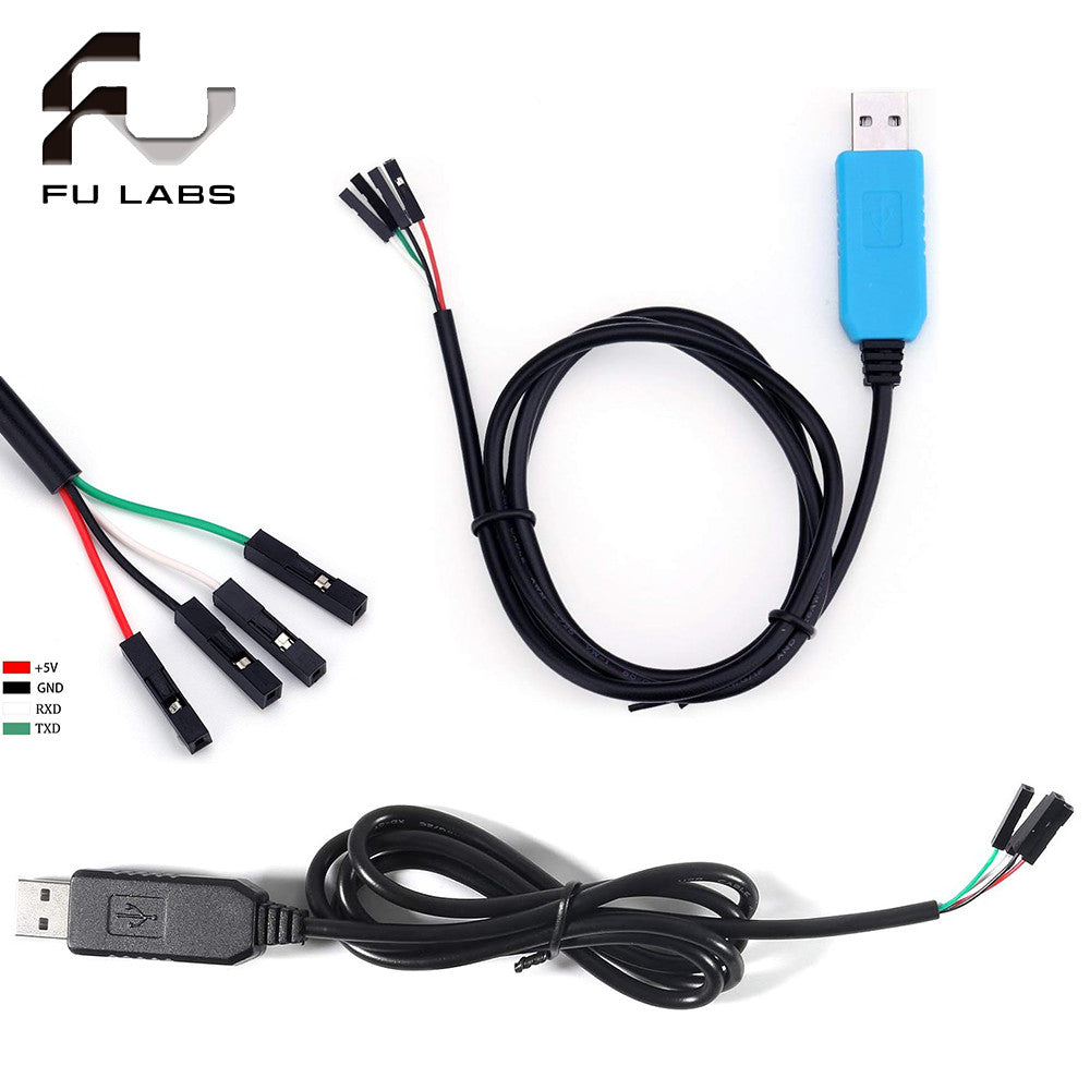 PL2303HX/PL2303TA USB To RS232 TTL Converter Adapter Module with Dust-proof Cover PL2303HX for arduino download cable