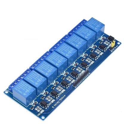 5V 12V  24V 1 2 4 6 8 Way Channel Relay Module with Optocoupler Low level AC 240V DC 30V for Arduino