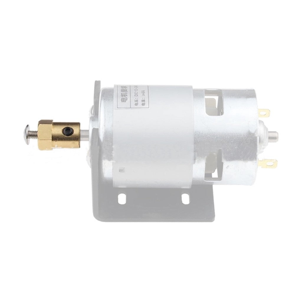 5PCS Hex Coupling Hexagonal Brass Connector Connecting Shaft Copper Connector for Motor Wheel DIY Robot Car Chassis