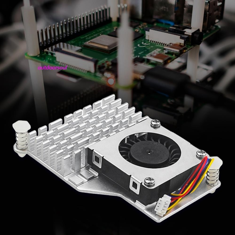 Raspberry Pi 5 Active Cooler Official Fan Heatsink Useful Cooling Radiator