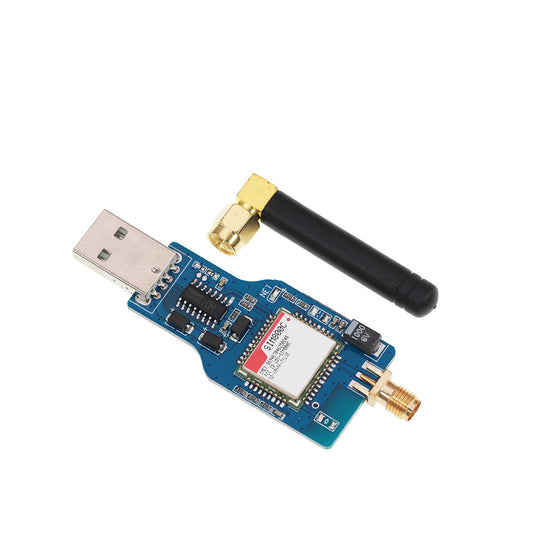 SIM800C USB to GSM Module Quad-band GSM GPRS Module for Bluetooth SMS Messaging With Antenna