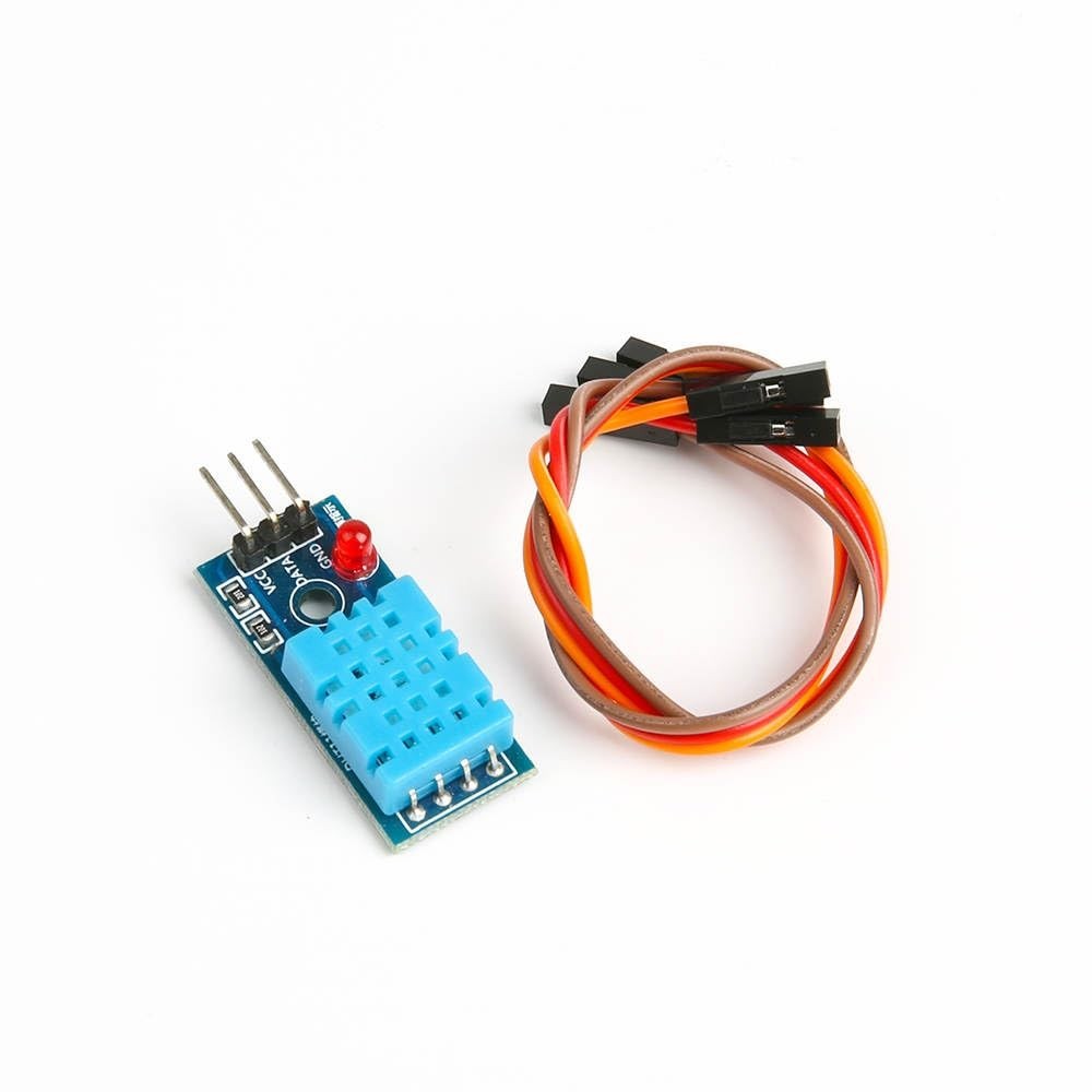 DHT11 DHT22 Digital Temperature and Humidity Sensor DHT11 module For Arduino RED BLACK BLUE  Original probe DHT22