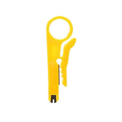3PCS Mini Portable Wire Stripper Cutter Impact Punch Down Tool 110 Blade for Network Wire Cable
