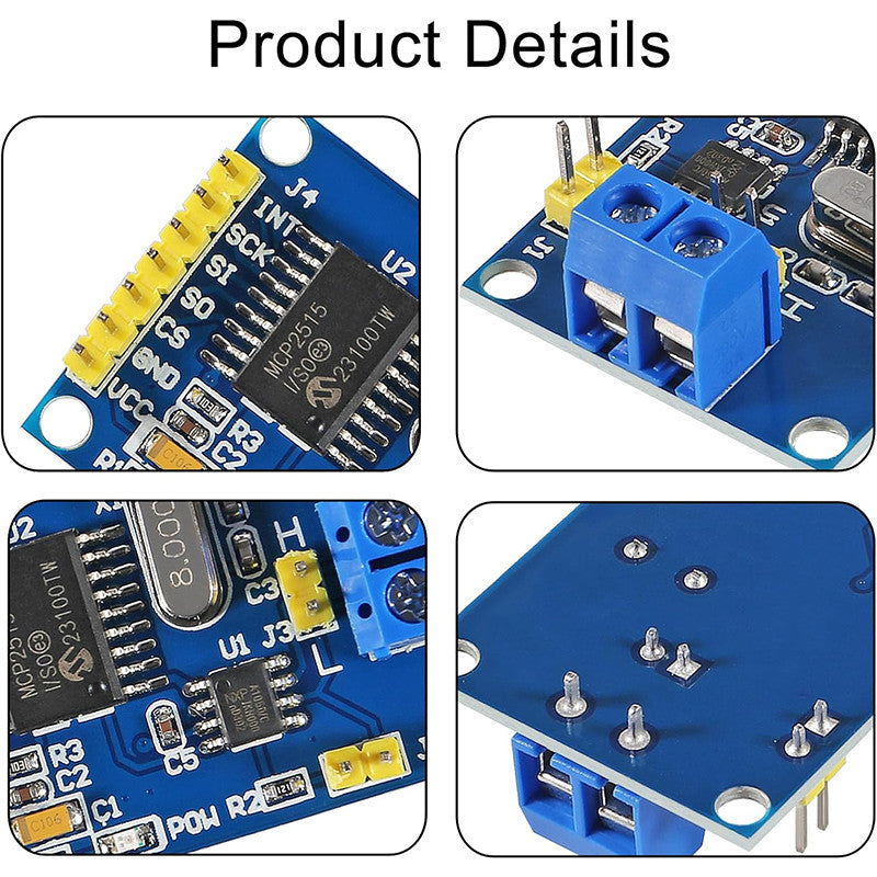 MCP2515 Module CAN Bus Module TJA1050 Receiver SPI For Arduino