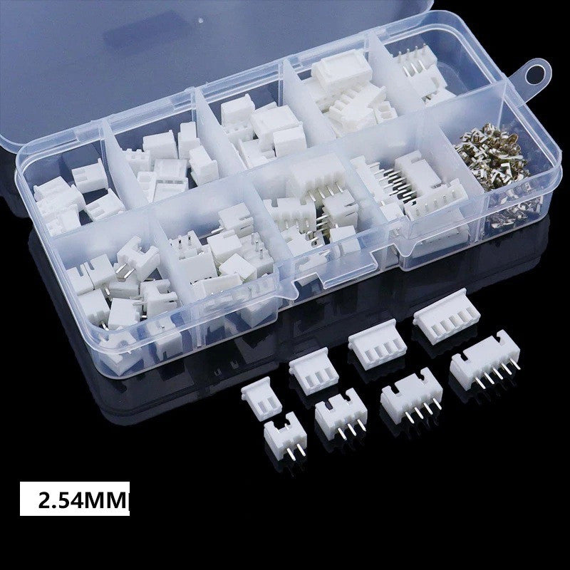 XH2.54mm Board Connectors Plug Mini Micro Male Female Kit 2 3 4 5 Pin 230PCS/250PCS