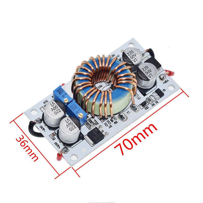 1pcs 250W DC-DC Boost Converter Adjustable 10A Step Up Constant Current Power Supply Module Led Driver For Arduino