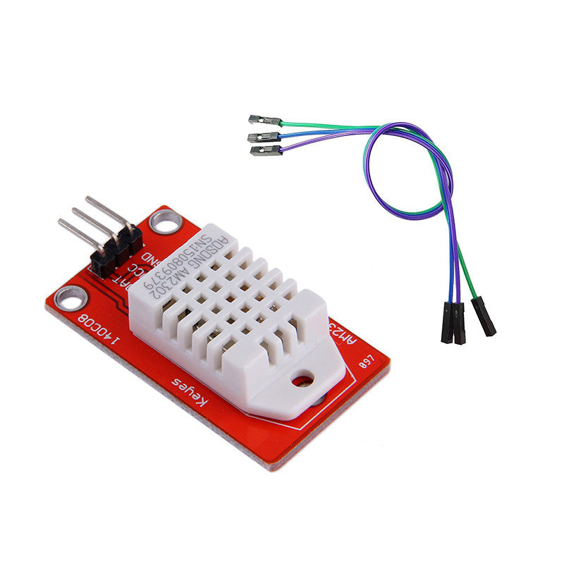 DHT11 DHT22 Digital Temperature and Humidity Sensor DHT11 module For Arduino RED BLACK BLUE  Original probe DHT22