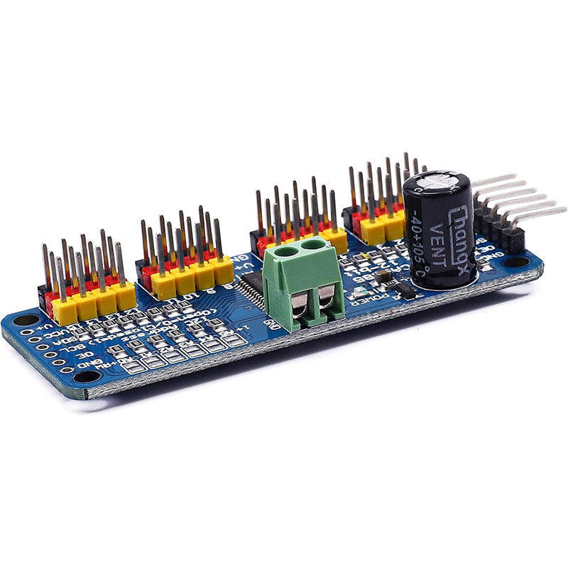 16 Channel 12-bit PWM/Servo Driver-I2C interface PCA9685 module Raspberry pi shield module servo shield
