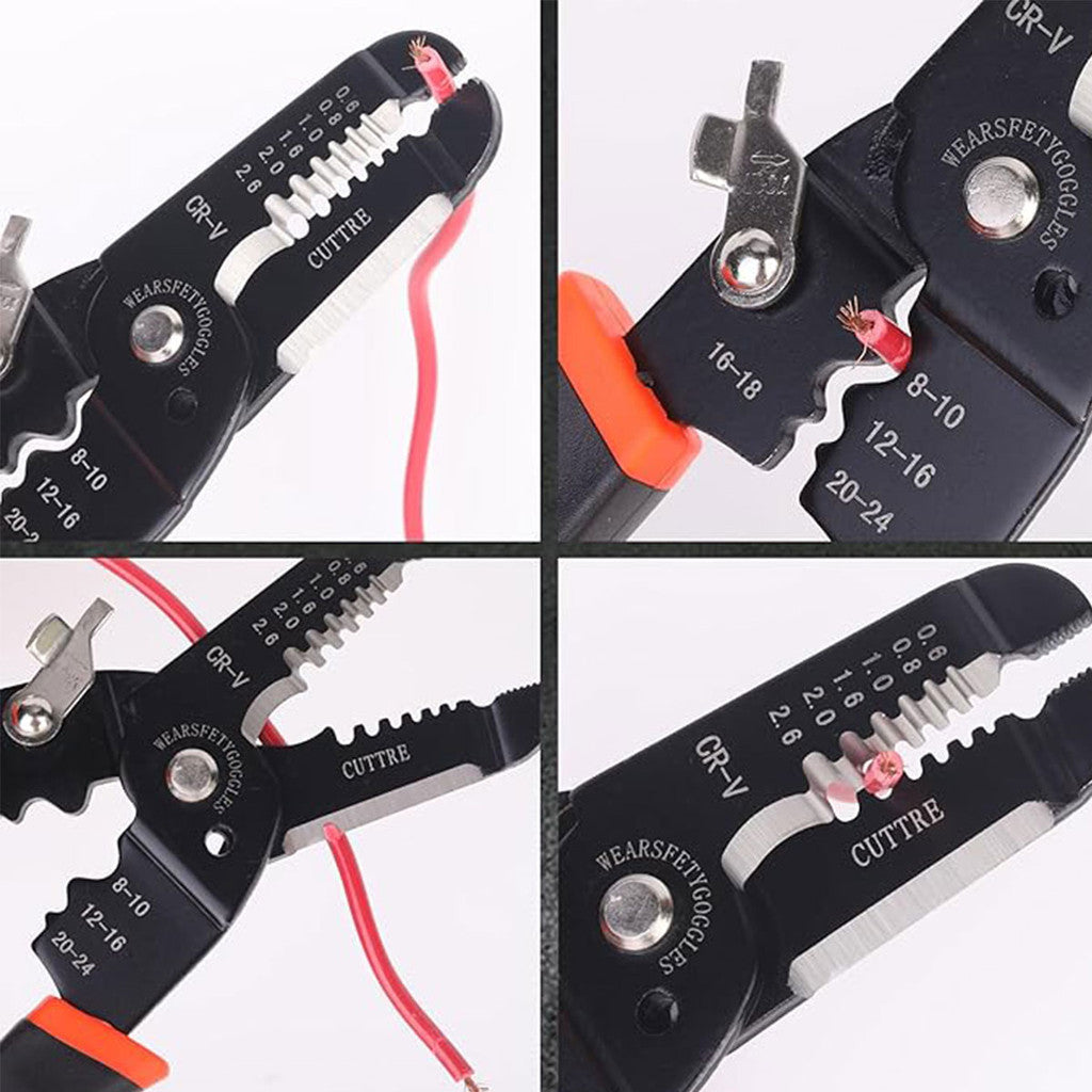 1pcs Wire Cutter, Wire Stripper Crimper, Cable Stripper, Wiring Tools, Wire Crimping Tool