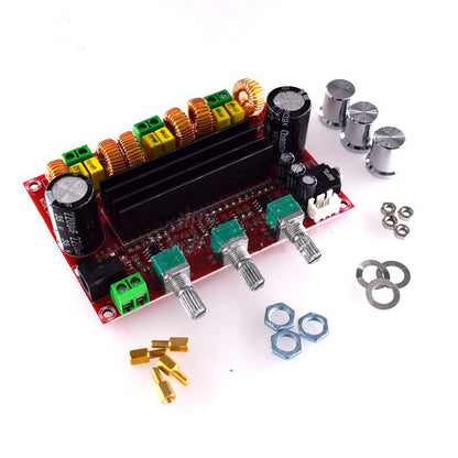1pcs TPA3116D2 Channel 2.1 Digital Subwoofer Power Amplifier Board Module XH-M139 12V - 24V 2*50W+100W HiFi Amplifier Board