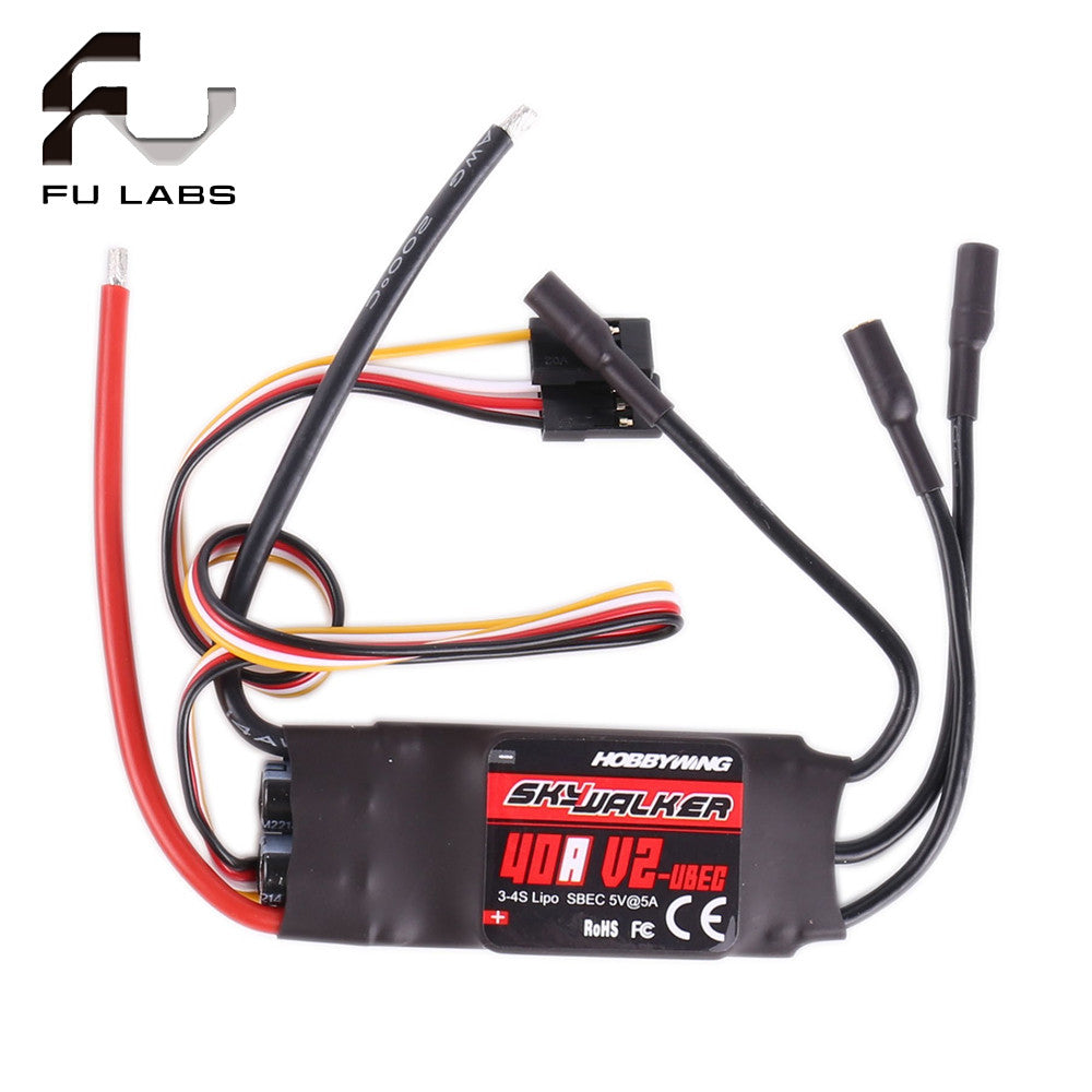Hobbywing Skywalker V2 20A 30A 40A 50A 60A 80A ESC for RC