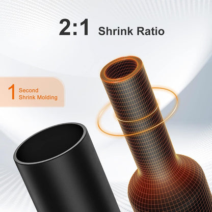 164 / 328 / 580 pcs Polyolefin Heat Shrink Tube Wrap HeatShrink Tubing kit 2:1 Electric Insulation