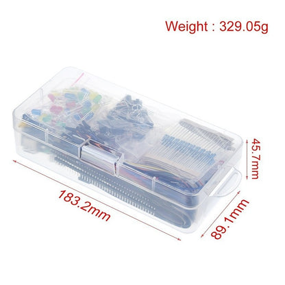 830 Breadboard Set Tie-points Breadboard Set Electronic Component Basic Starter Kit Resistor