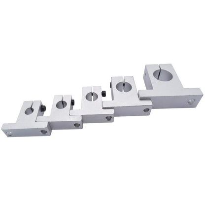 SK8 SK10 SK13 SK20 SK25 8mm linear ball bearing rail shaft Side Blocks support XYZ Table CNC 3D printer