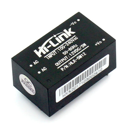 HI-Link AC-DC 220V to 12V Step-down Power Supply HLK-PM01/03/12/24 HLK-5M03/05/12 Mini Power Supply Module Intelligent Household Switch Power