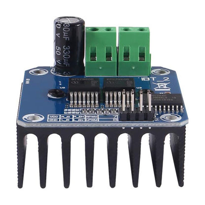 Double BTS7960 43A H-bridge High-power Motor Driver module/ diy smart car Current diagnostic for Arduino