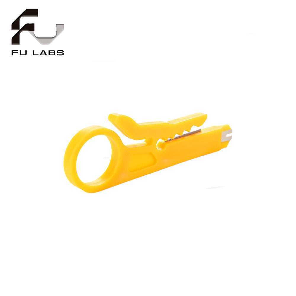 3PCS Mini Portable Wire Stripper Cutter Impact Punch Down Tool 110 Blade for Network Wire Cable