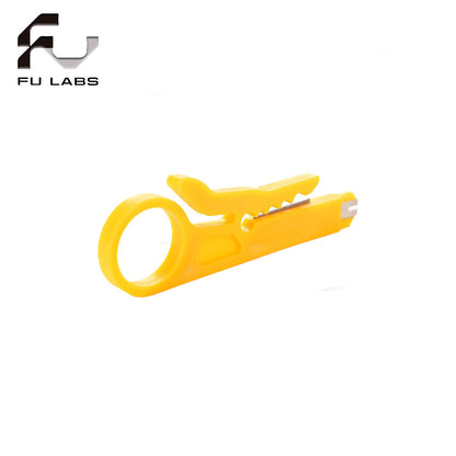 3PCS Mini Portable Wire Stripper Cutter Impact Punch Down Tool 110 Blade for Network Wire Cable