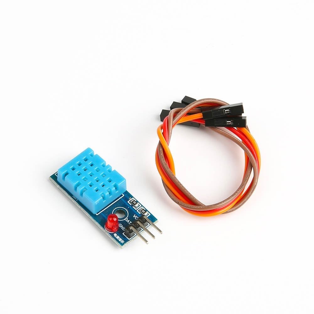 DHT11 DHT22 Digital Temperature and Humidity Sensor DHT11 module For Arduino RED BLACK BLUE  Original probe DHT22