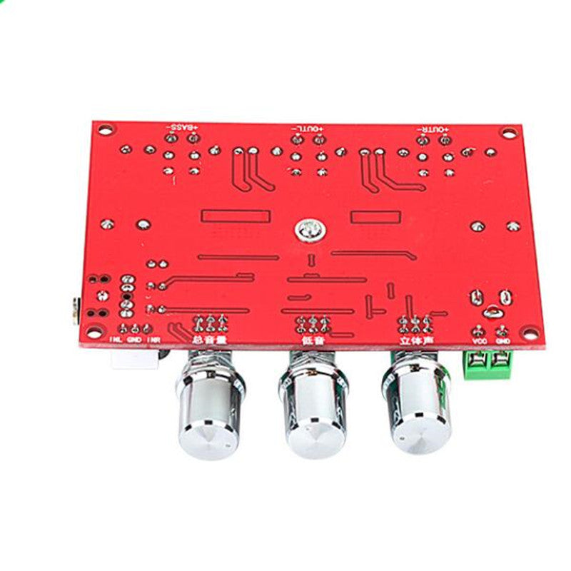 1pcs TPA3116D2 Channel 2.1 Digital Subwoofer Power Amplifier Board Module XH-M139 12V - 24V 2*50W+100W HiFi Amplifier Board