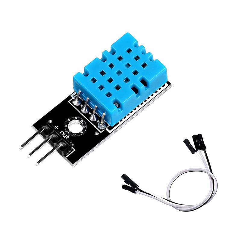 DHT11 DHT22 Digital Temperature and Humidity Sensor DHT11 module For Arduino RED BLACK BLUE  Original probe DHT22