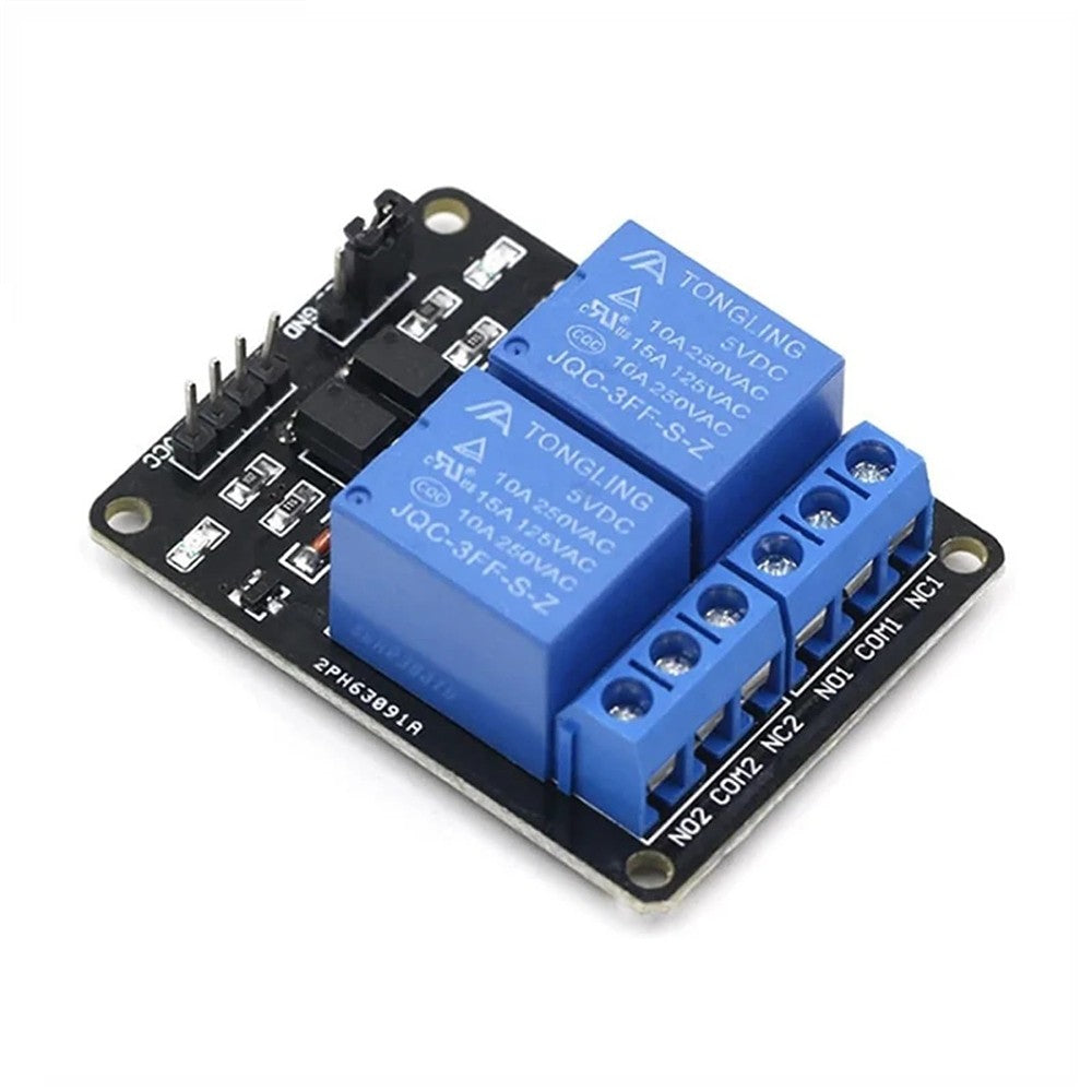 5V 12V  24V 1 2 4 6 8 Way Channel Relay Module with Optocoupler Low level AC 240V DC 30V for Arduino