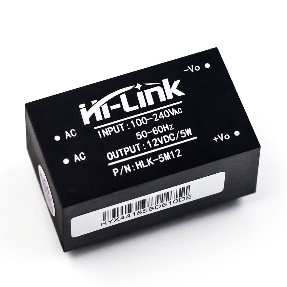 HI-Link AC-DC 220V to 12V Step-down Power Supply HLK-PM01/03/12/24 HLK-5M03/05/12 Mini Power Supply Module Intelligent Household Switch Power