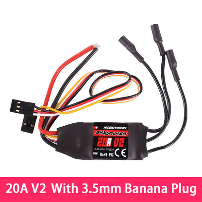 Hobbywing Skywalker V2 20A 30A 40A 50A 60A 80A ESC for RC