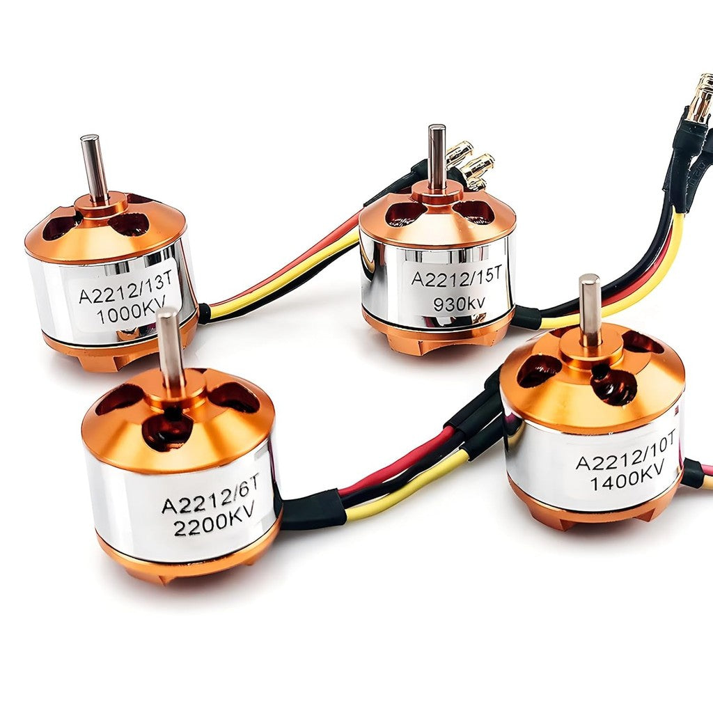 A2212 Brushless Motor 930KV 1000KV/1200KV/1400KV/1800KV/2200KV/2450KV/2700KV For RC Aircraft Plane Multi-copter Brushless Outrunner Motor