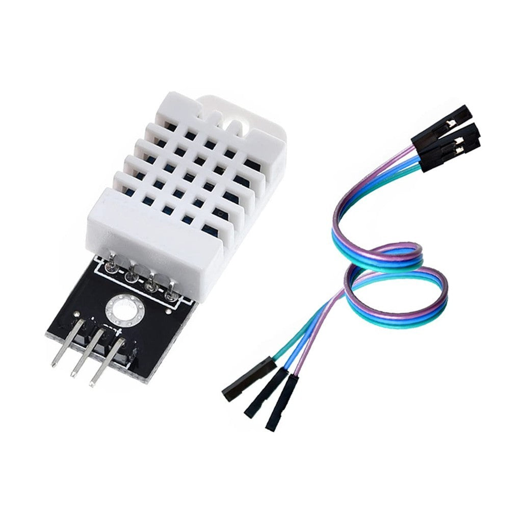 DHT11 DHT22 Digital Temperature and Humidity Sensor DHT11 module For Arduino RED BLACK BLUE  Original probe DHT22