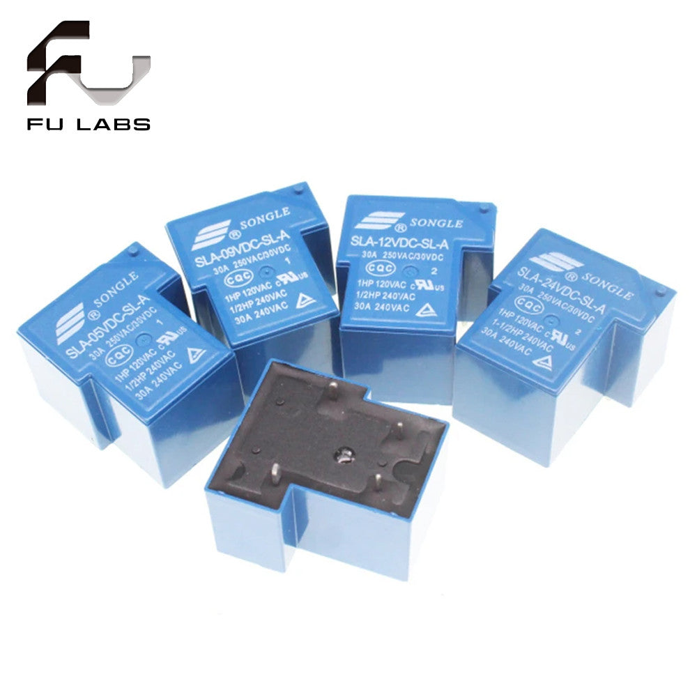 Songle T90 Relay SLA-05 09 12V 24VDC 48VDC-SL-A -C 4/5/6 Pins 30A 40A