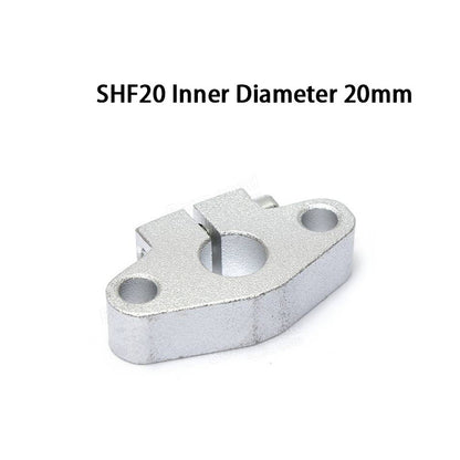 Linear Bearing, Aluminum Alloy CNC Router Rail Shaft Support,  SHF8 SHF10 SHF12 SHF16 SHF20 XYZ Table Rod Holder  Printer Part