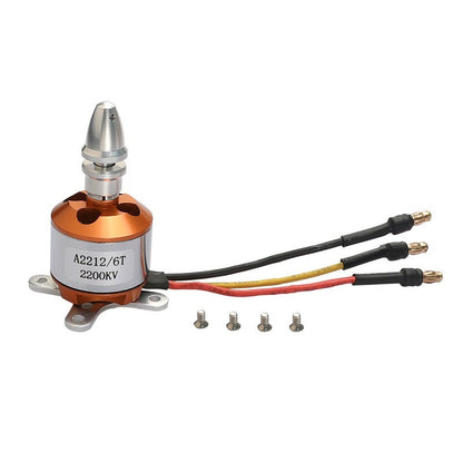 A2212 Brushless Motor 930KV 1000KV/1200KV/1400KV/1800KV/2200KV/2450KV/2700KV For RC Aircraft Plane Multi-copter Brushless Outrunner Motor