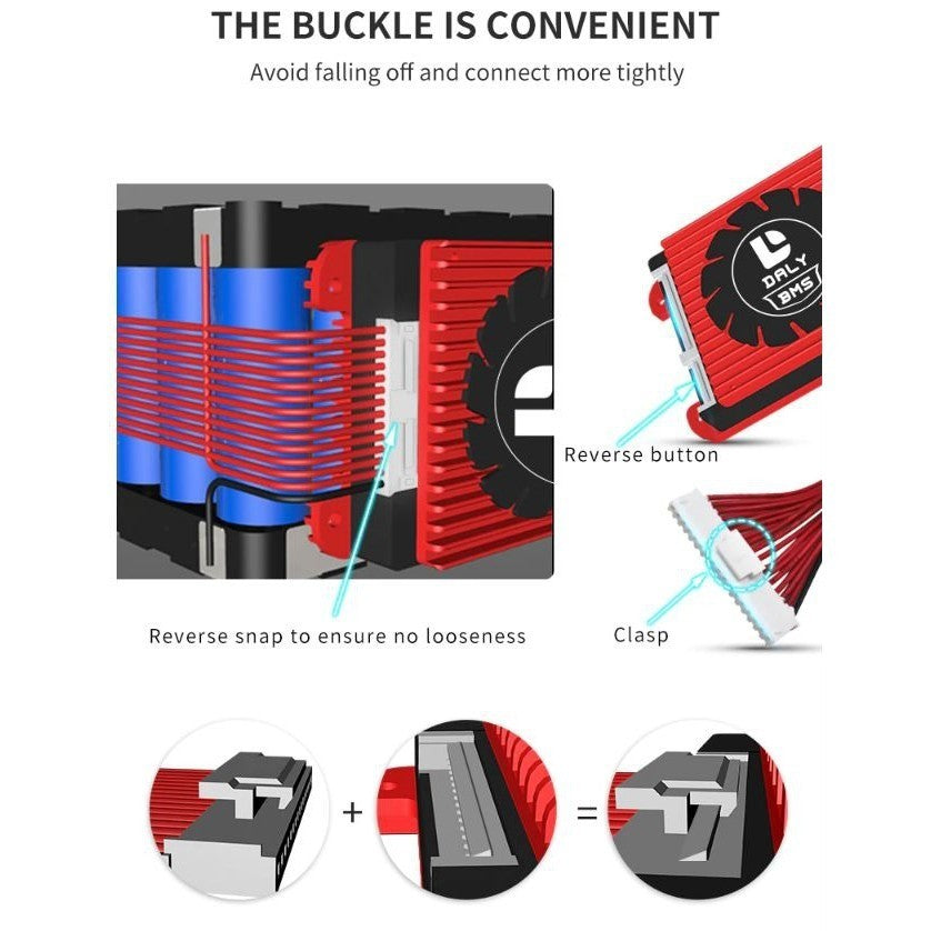 Daly Power Central lifepo4 BMS 12v 24v 36v 48v 30a 60a 100a 4s 8s 12s 16s 3.2v Manufactured