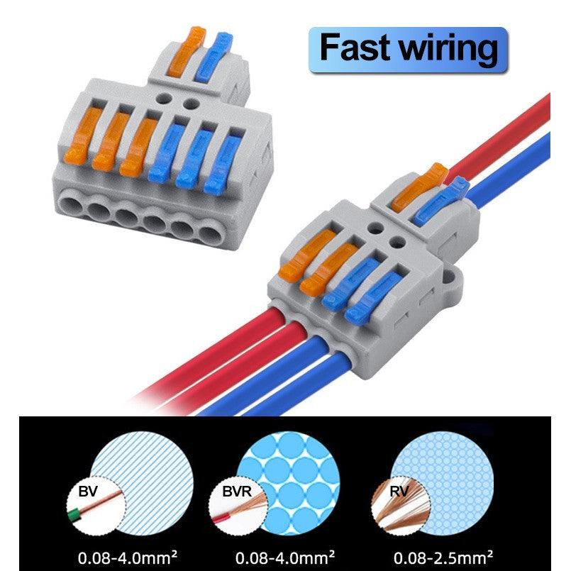 Quick Wire Terminal Connector Universal Wiring Cable Connector Wire connector 32A quick connector