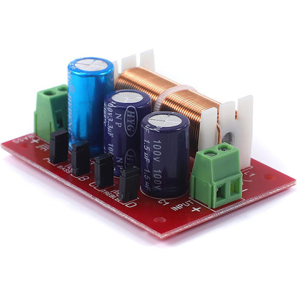 YLY-2088 2 Way Crossover Filters Module 400W HiFi Speaker Modification Upgrade Board Full Range Treble Bass Welding Free